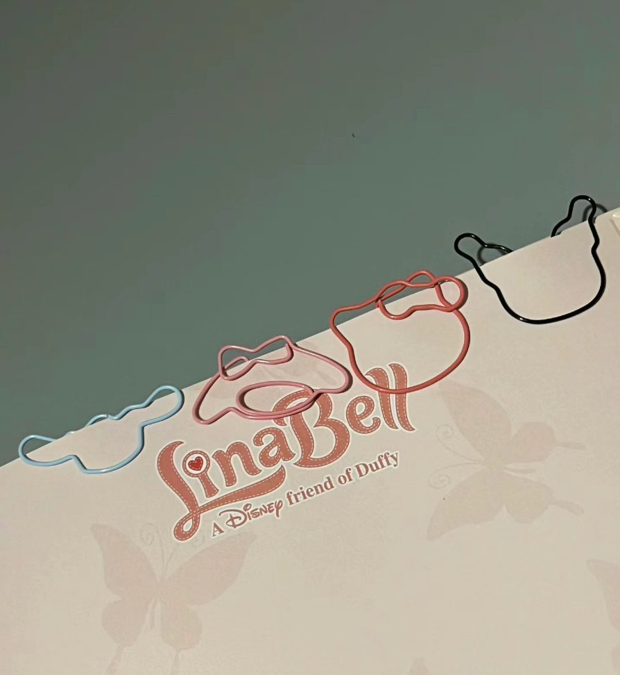 Cute Paper Clip Set — One Set with Four Designs