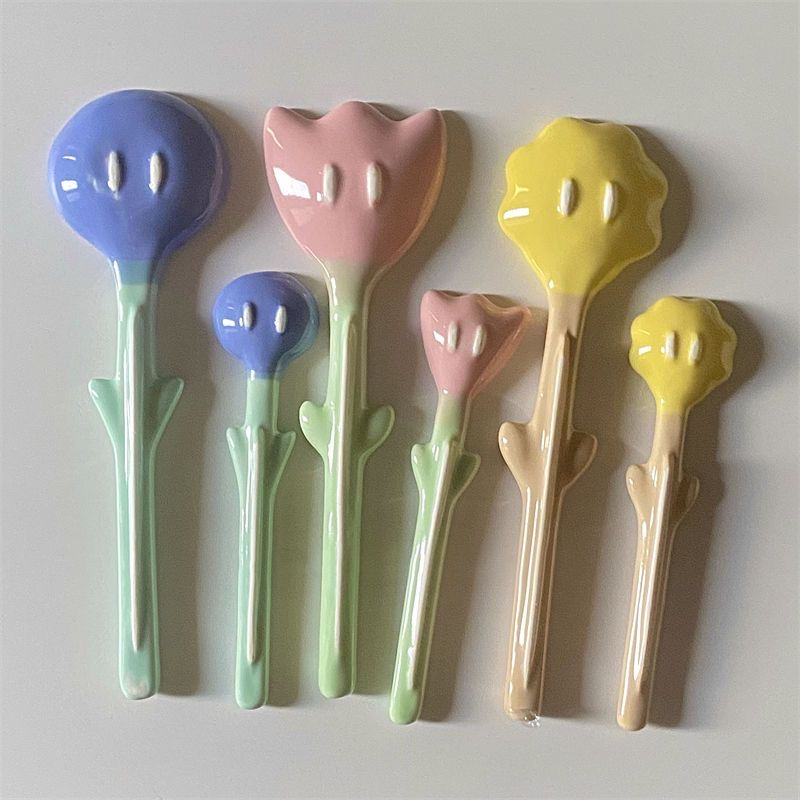 Flower Ceramic Spoon -- Special Offer!