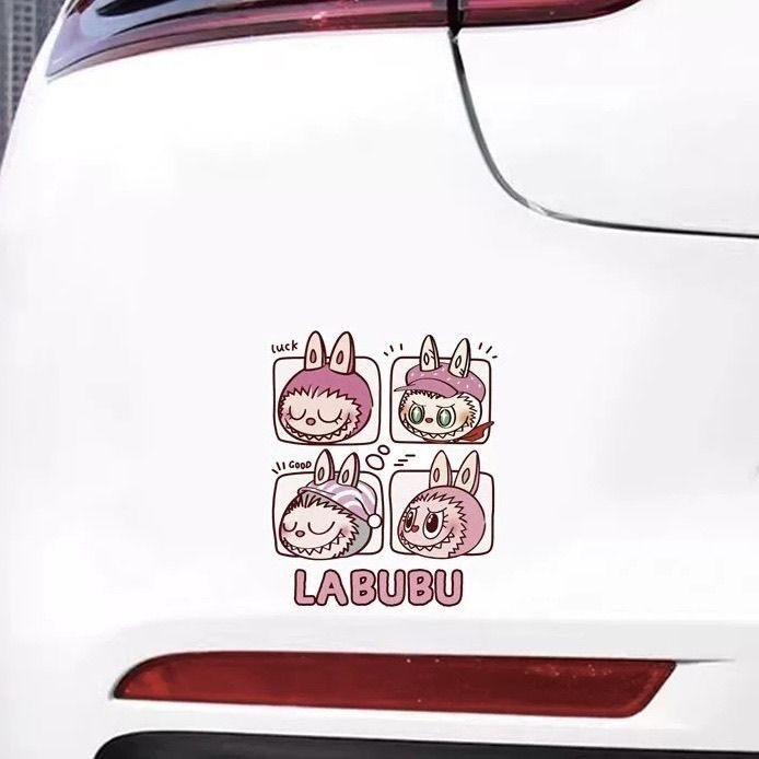 Labubu Car Sticker -- 4