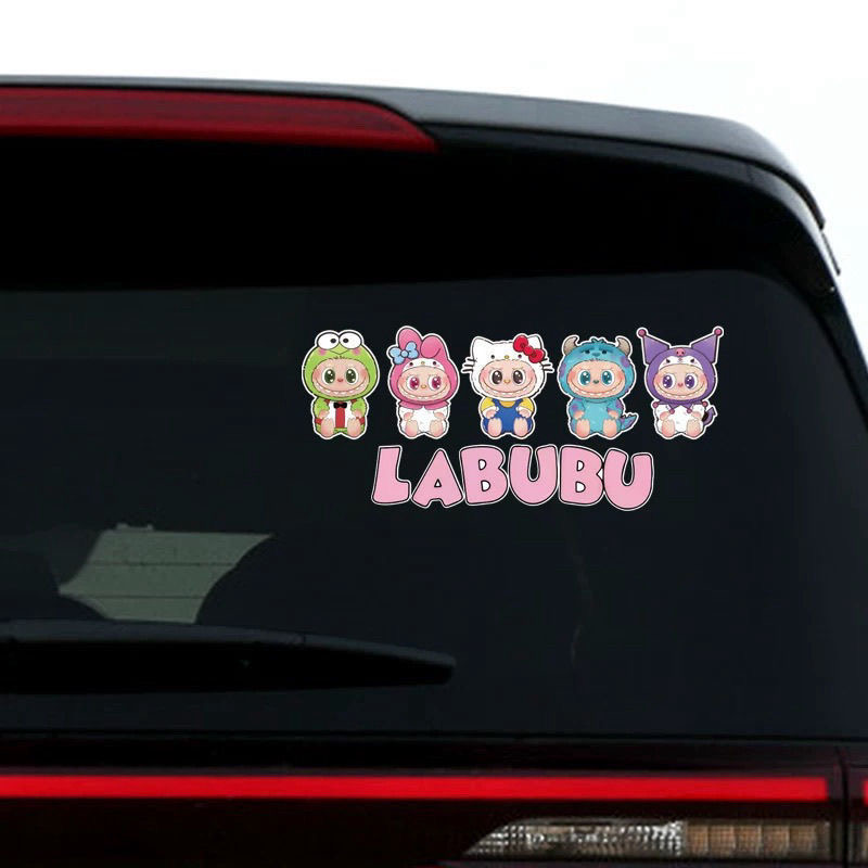 Labubu Car Sticker -- 9