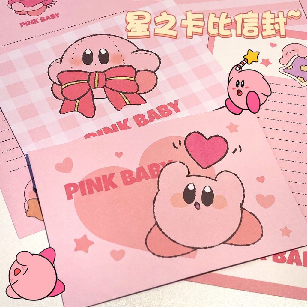 Cute Character Letter Set with Envelope