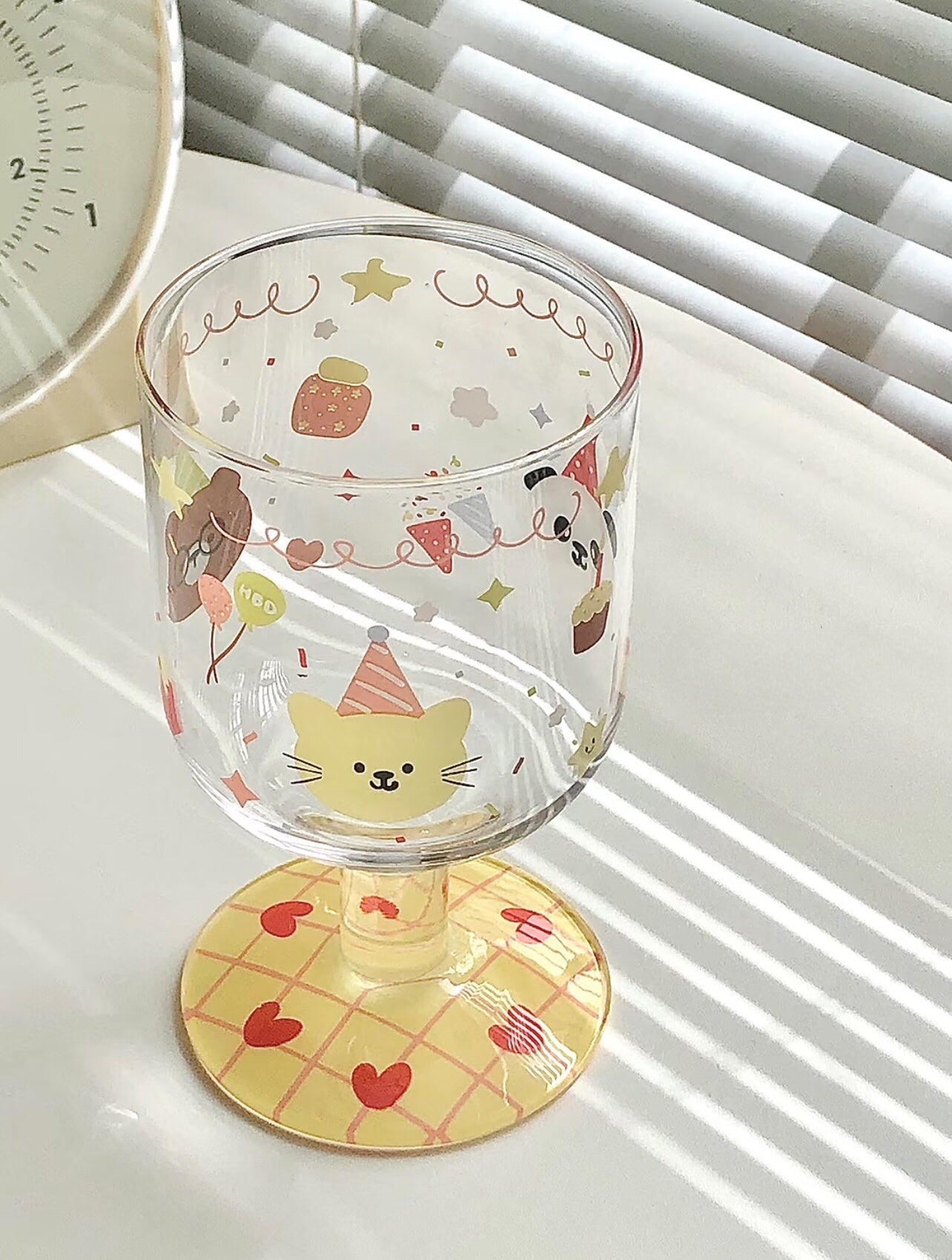 Animal Party Crystal Glass Goblet