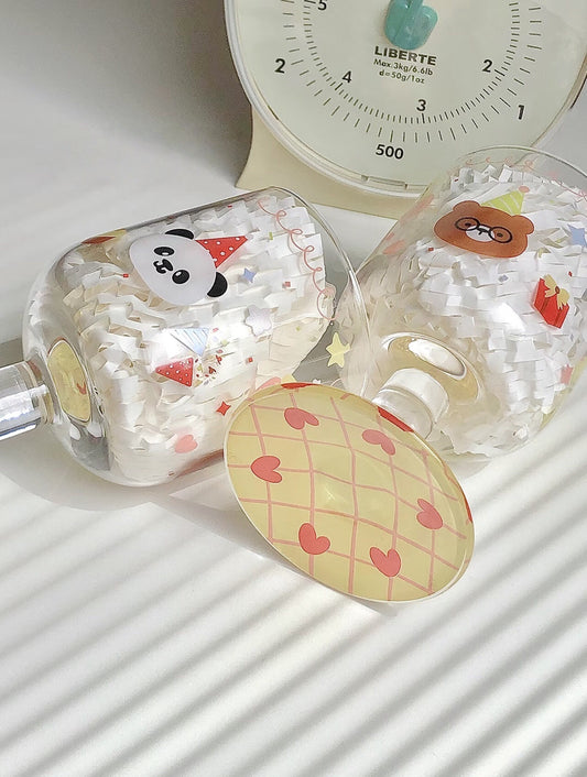 Animal Party Crystal Glass Goblet