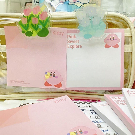 Kirby Sticky Notes Set (4-Pack)