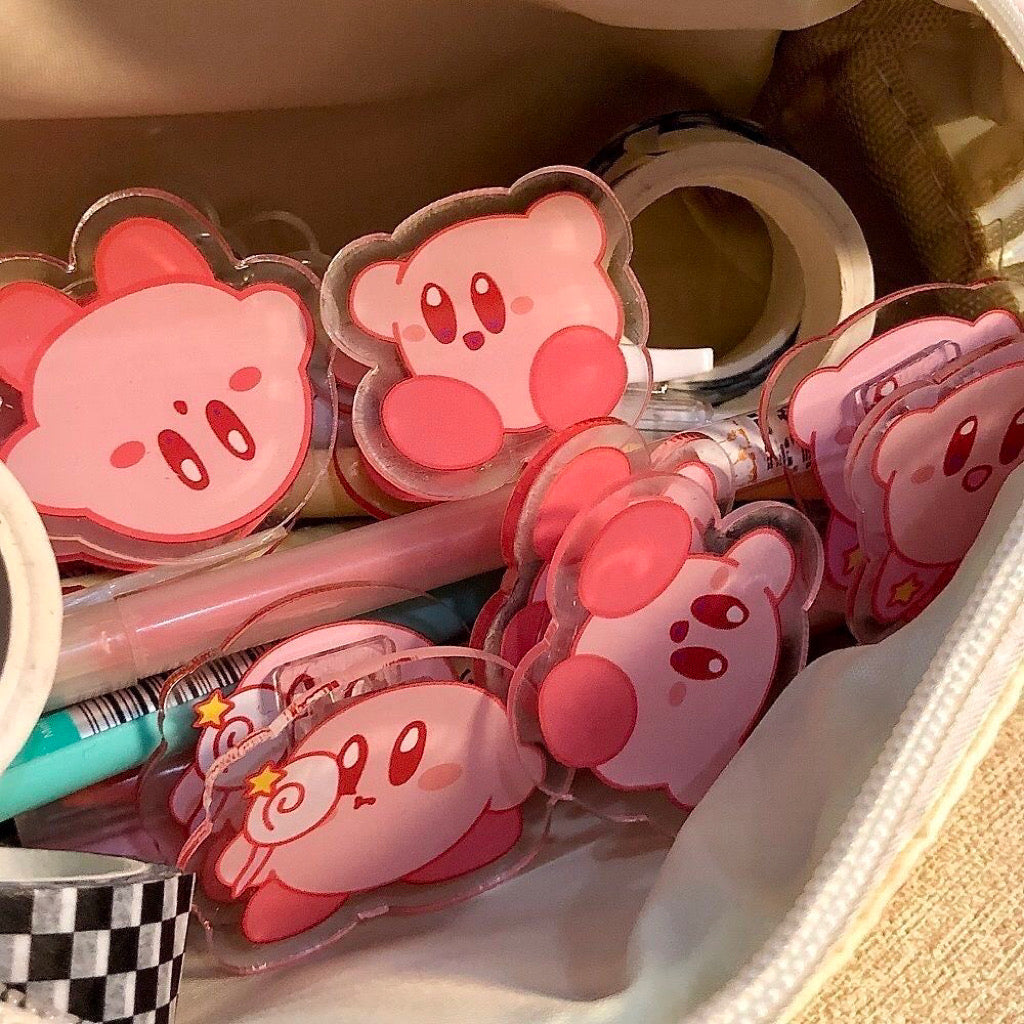 Kirby Acrylic Clip Set (4 pcs)