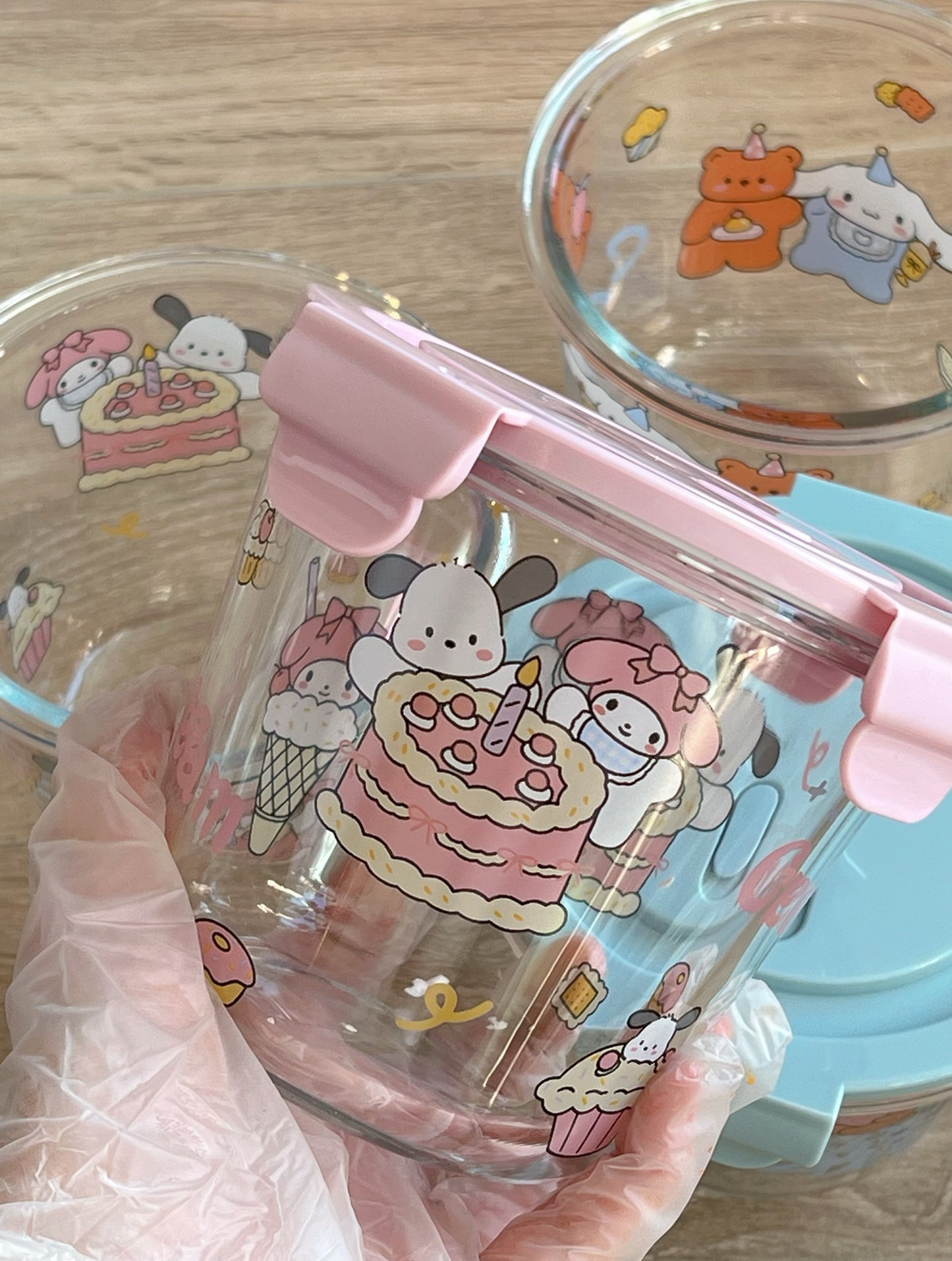 Melody & Cinnamoroll Breakfast Glass Bowl