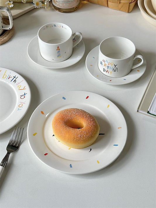 Birthday Celebration Ceramic Plate