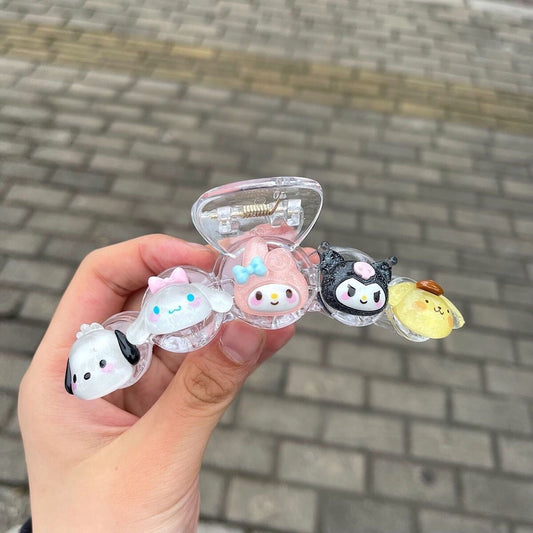 Sanrio Hair Claw Clip — Cute Plastic Design