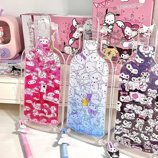 Message Bottle Acrylic Puzzle Stand 🧩✨