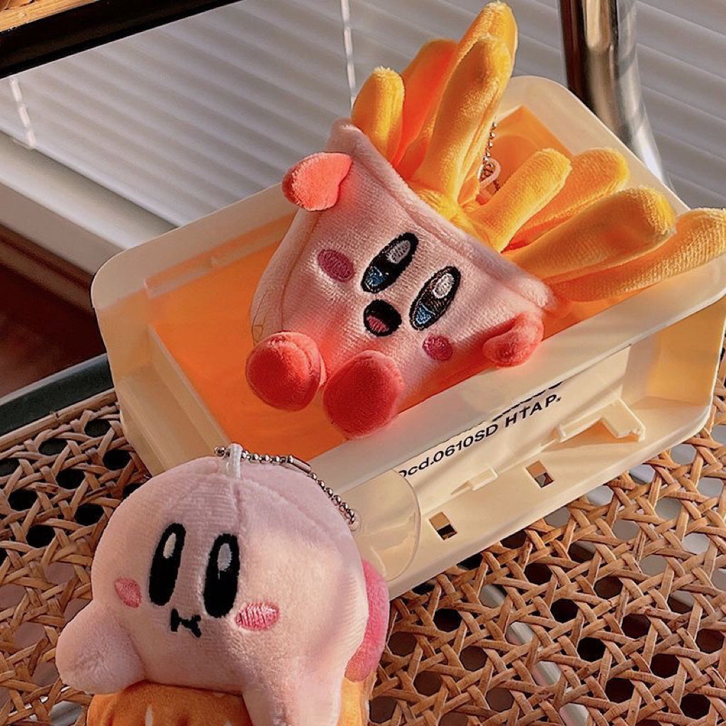 French Fries Plush Keychain