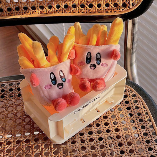 French Fries Plush Keychain