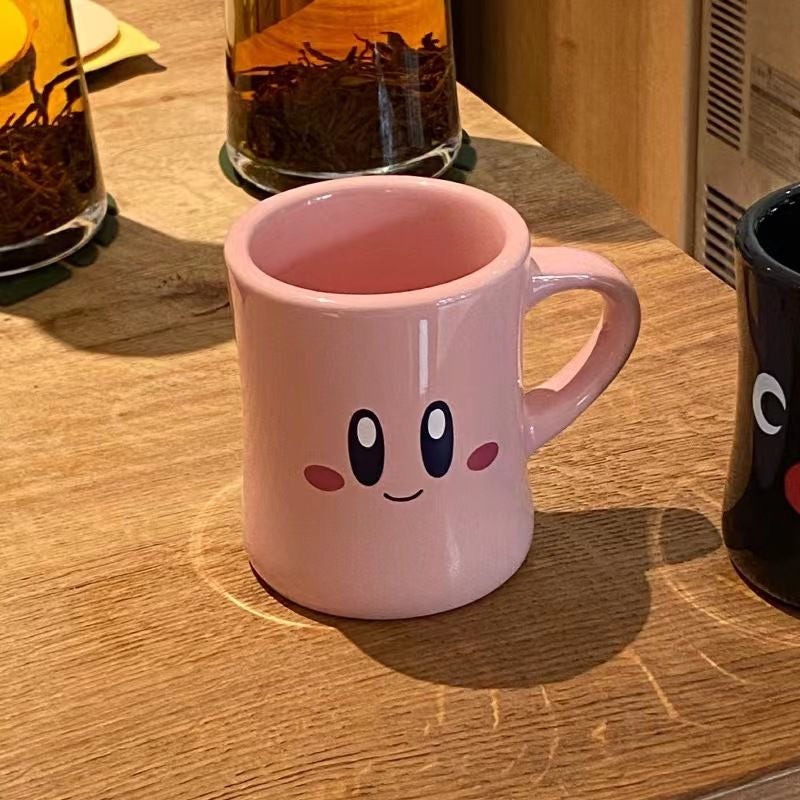Cute Pink Kirby Ceramic Mug