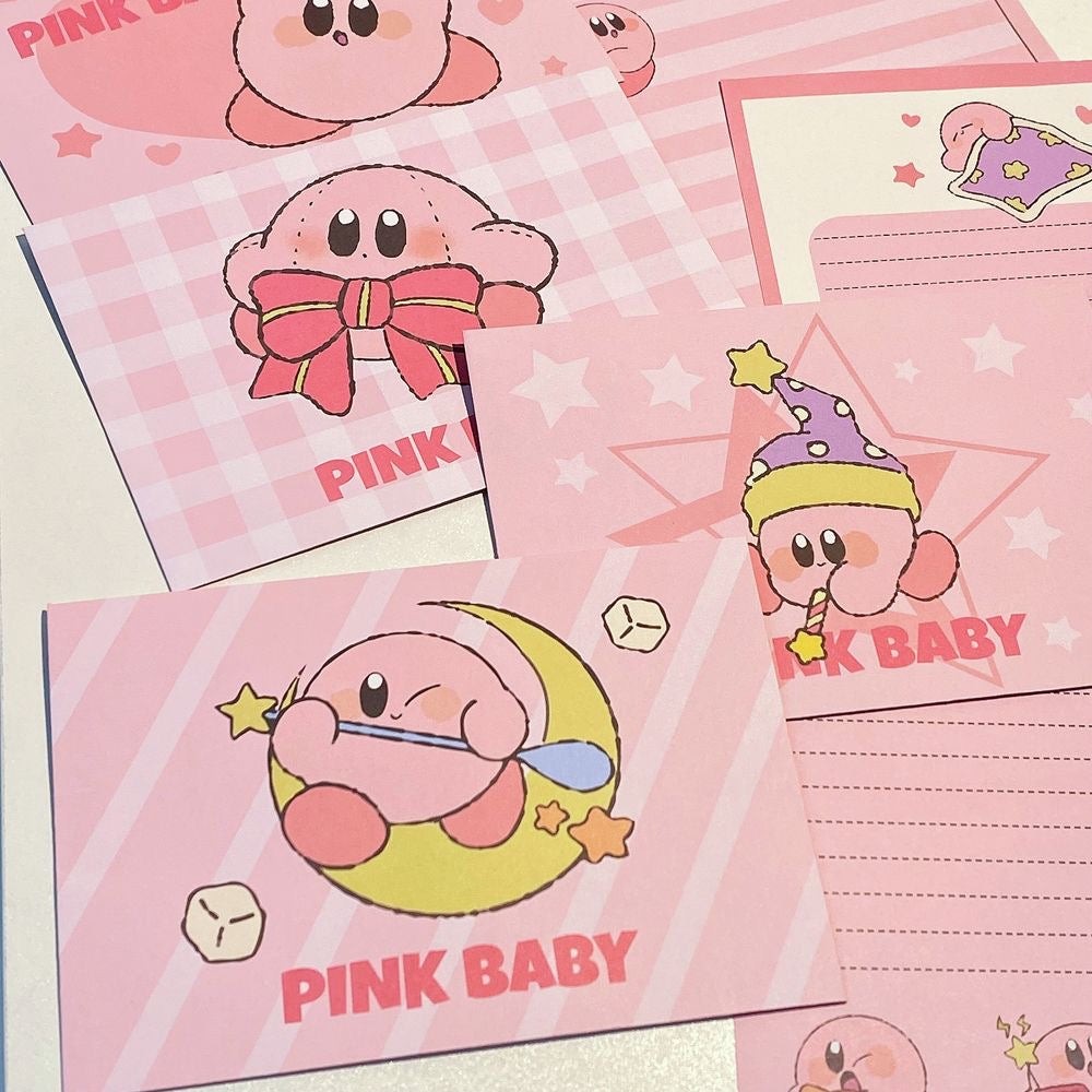Cute Character Letter Set with Envelope