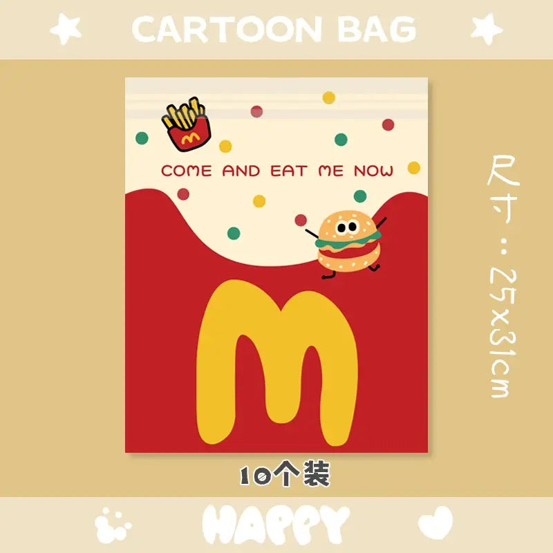 Cartoon Car Trash Bag (10-Pack)