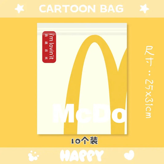 Cartoon Car Trash Bag (10-Pack)