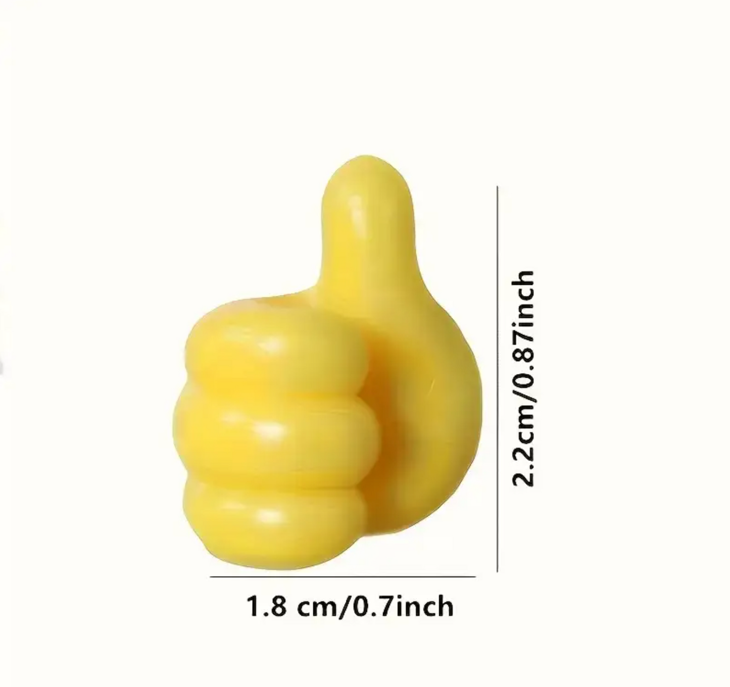 Colorful Thumbs Up Wall Hooks