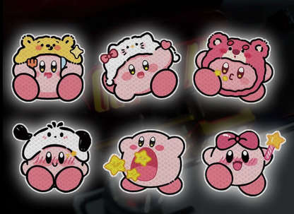 Kirby Reflective Car Stickers