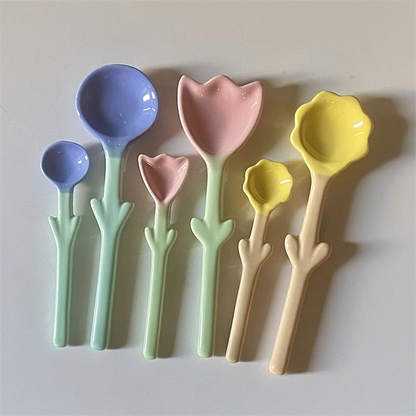 Flower Ceramic Spoon -- Special Offer!
