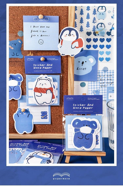 Hug the Earth Note Set (Koala & Penguin)