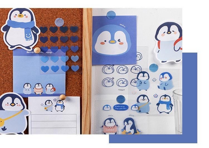 Hug the Earth Note Set (Koala & Penguin)