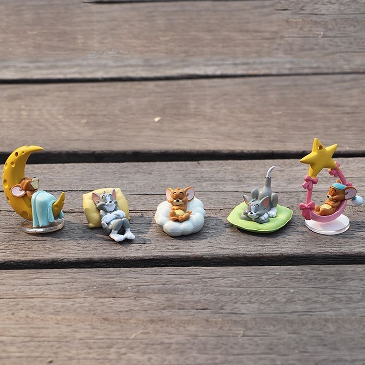 Tom and Jerry Car Dashboard Figurines