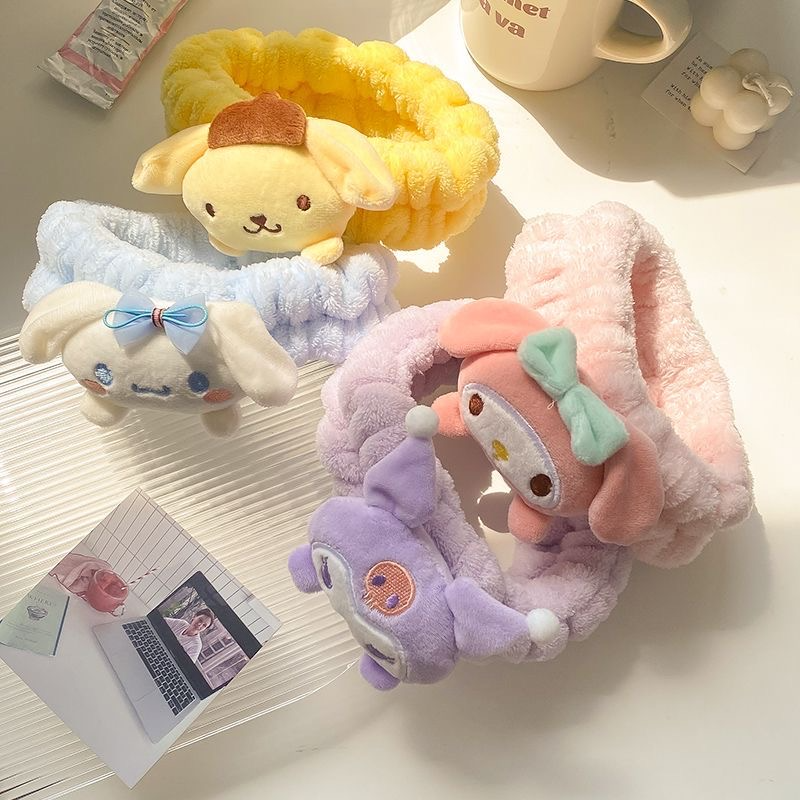 Cartoon Face-Wash Headbands