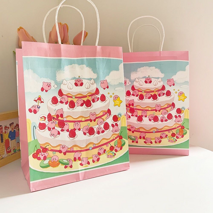Kirby Cake Gift Bag
