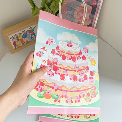 Kirby Cake Gift Bag