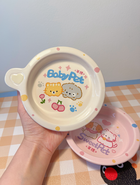 Baby Pet Ceramic Bowl