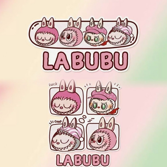 Labubu Car Sticker -- 4