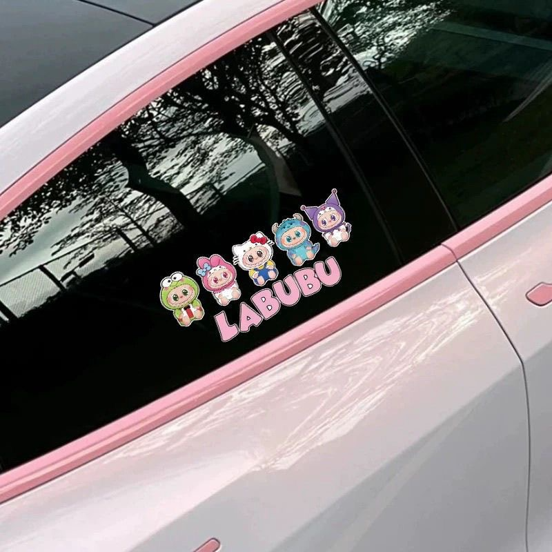 Labubu Car Sticker -- 9