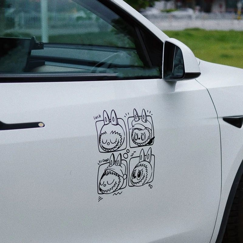 Labubu Car Sticker -- 10