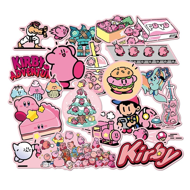 Kirby Large Sticker Pack