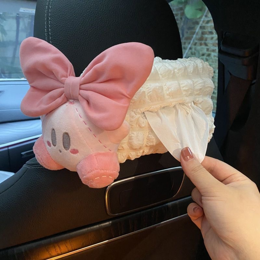 Kirby Puff Car Tissue Box