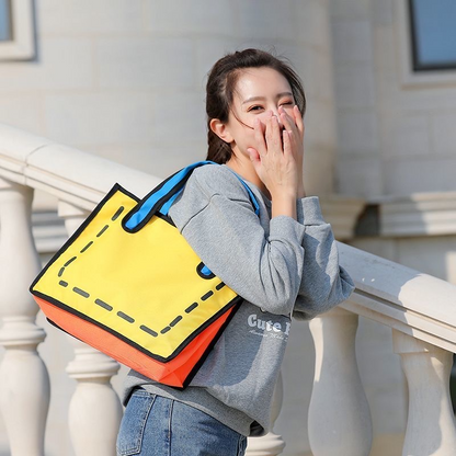Anime-Style Comic Shoulder Bag