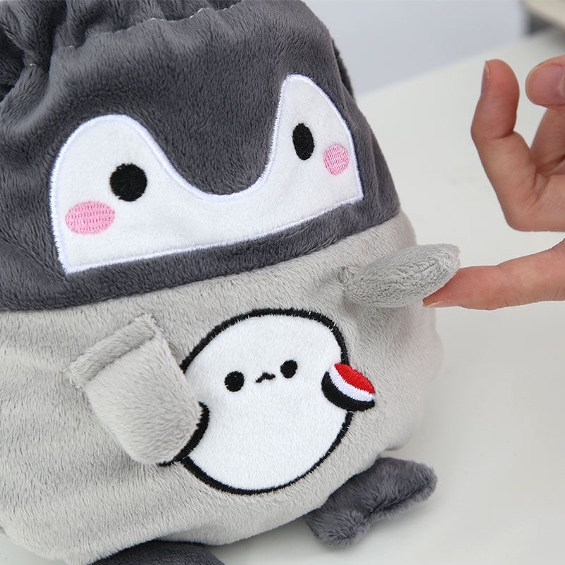 Penguin Plush Storage Pouch