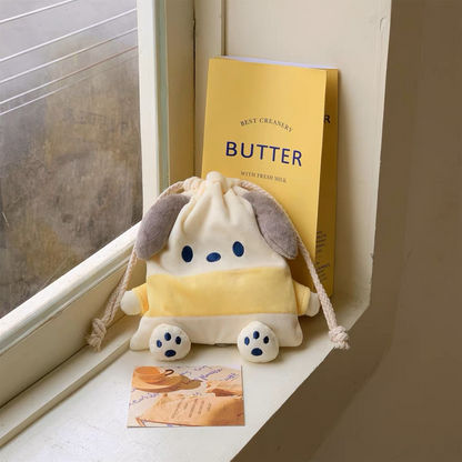 Puppy Plush Storage Pouch