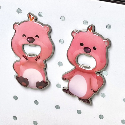 Loopy Bottle Opener Fridge Magnet