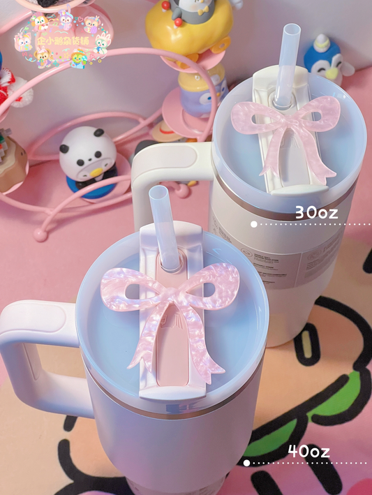 Stanley Cup Bow Clip Ornament 🎀 -– North America First Release🇺🇸 🇨🇦