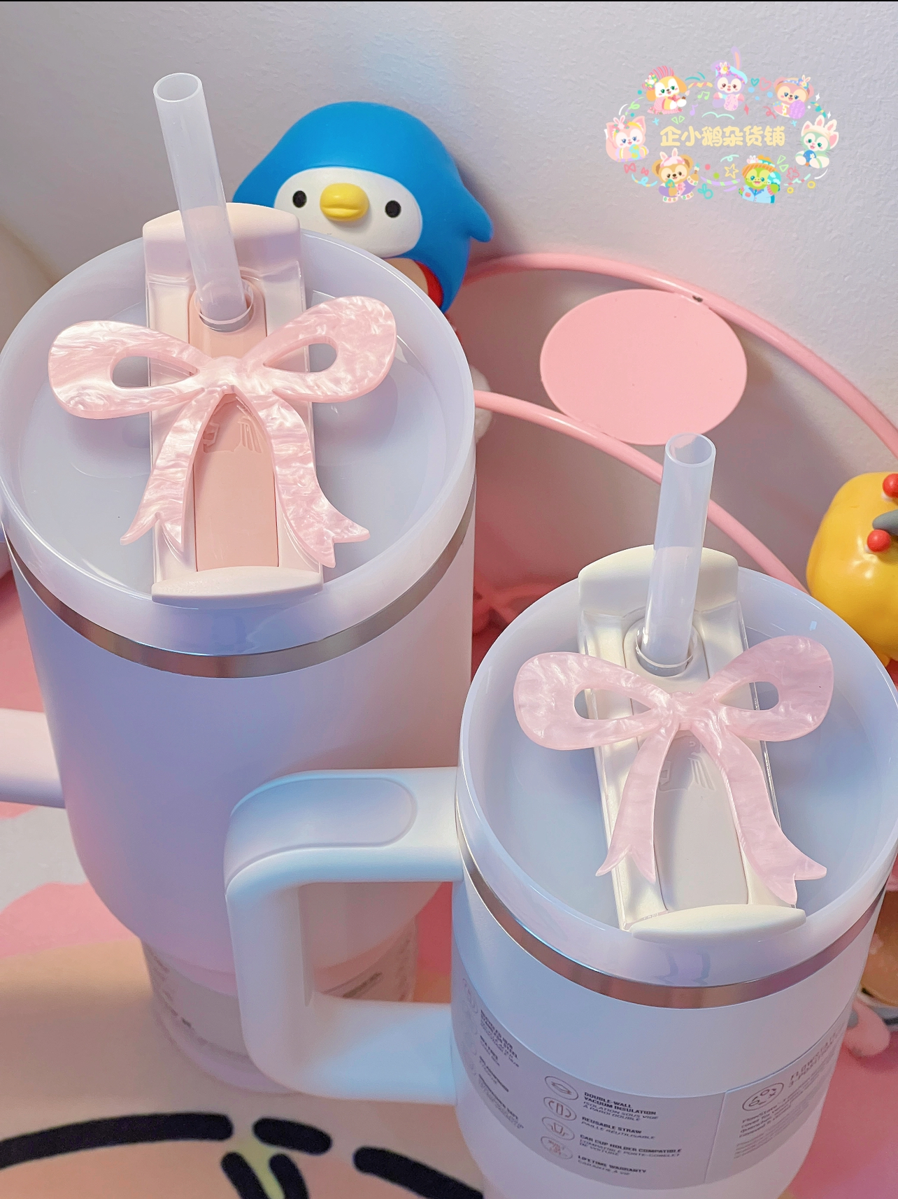 Stanley Cup Bow Clip Ornament 🎀 -– North America First Release🇺🇸 🇨🇦