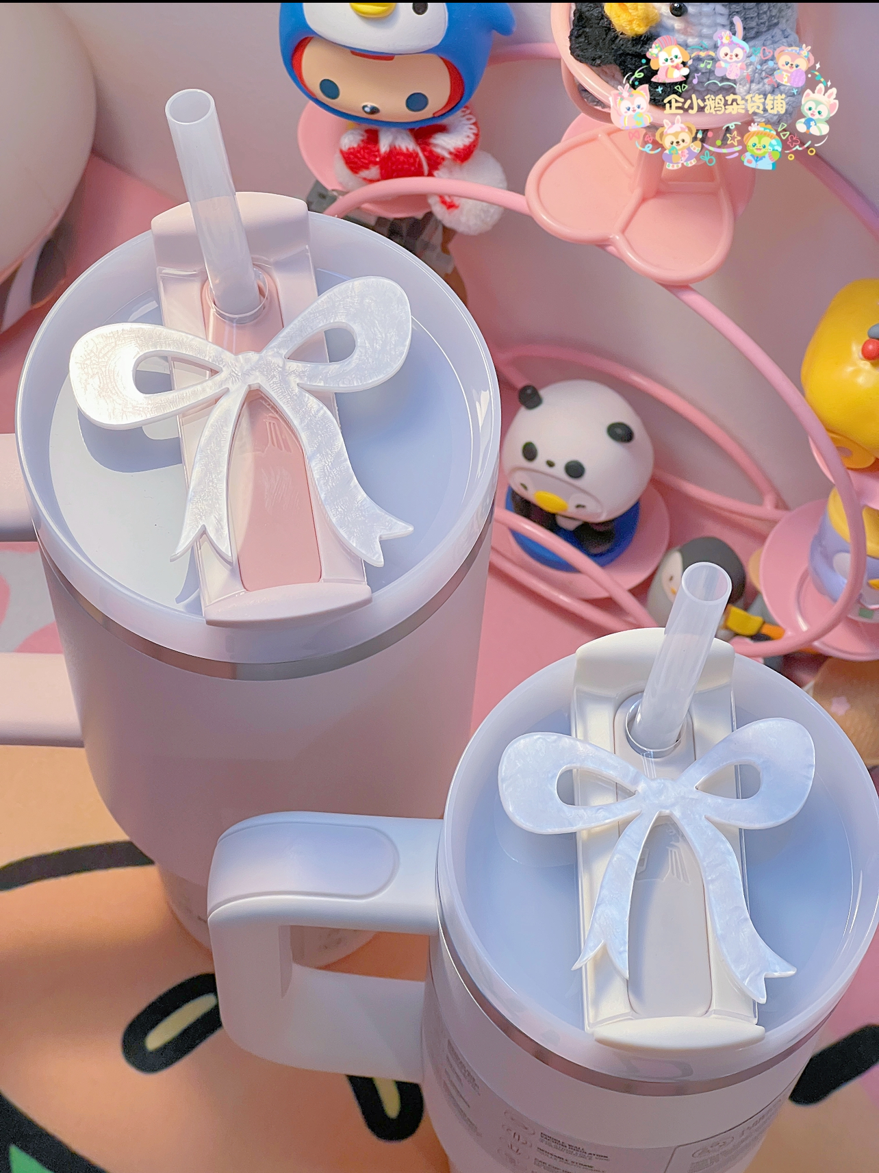 Stanley Cup Bow Clip Ornament 🎀 -– North America First Release🇺🇸 🇨🇦