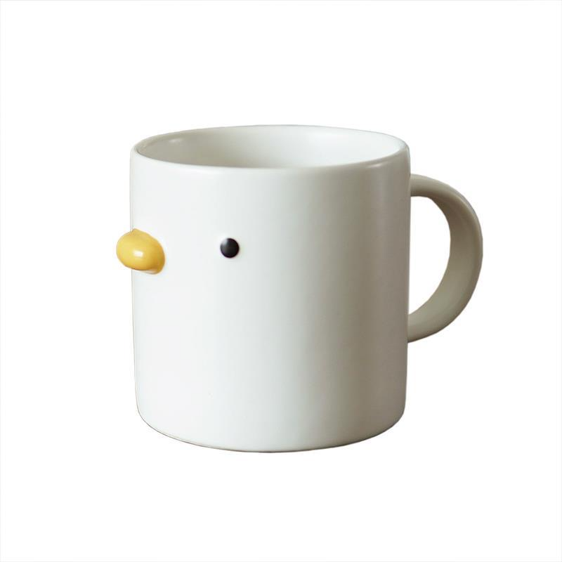 Duck Embossed Ceramic Mug