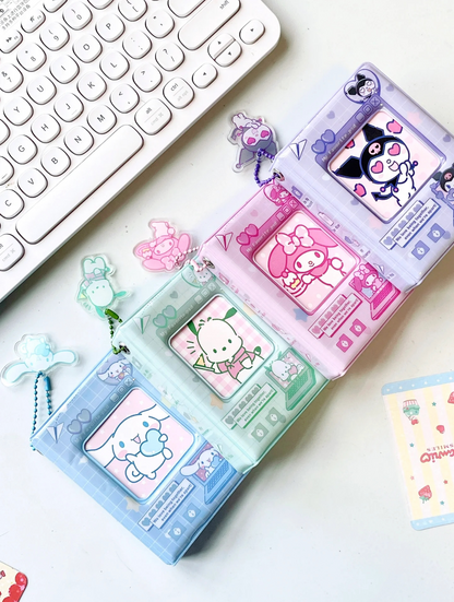 One-Grid Polaroid Photo Album — 3-Inch Album with Matching Charm