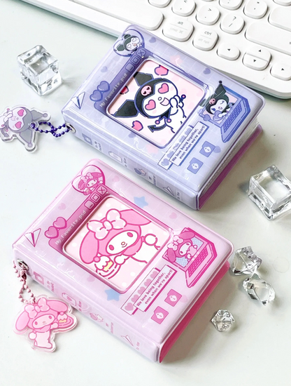 One-Grid Polaroid Photo Album — 3-Inch Album with Matching Charm