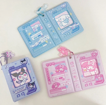 One-Grid Polaroid Photo Album — 3-Inch Album with Matching Charm