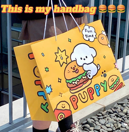 Burger Puppy Gift Bag