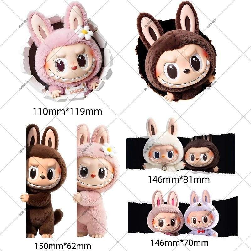 Labubu Car Sticker -- 3