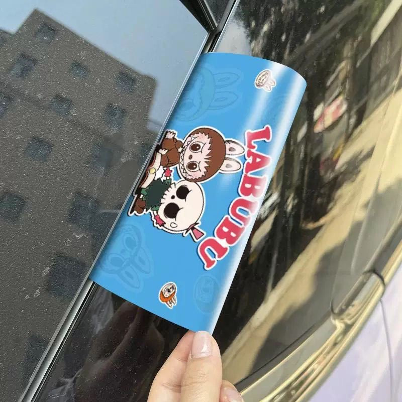 Labubu Waterproof Car Tags/ Car Washing Labels (8 Styles)