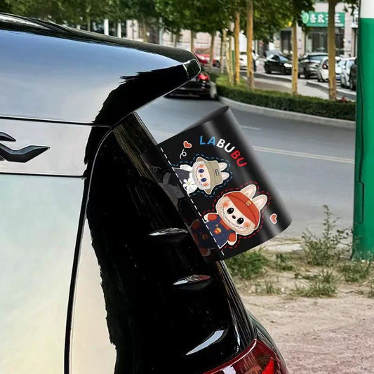 Labubu Waterproof Car Tags/ Car Washing Labels (8 Styles)