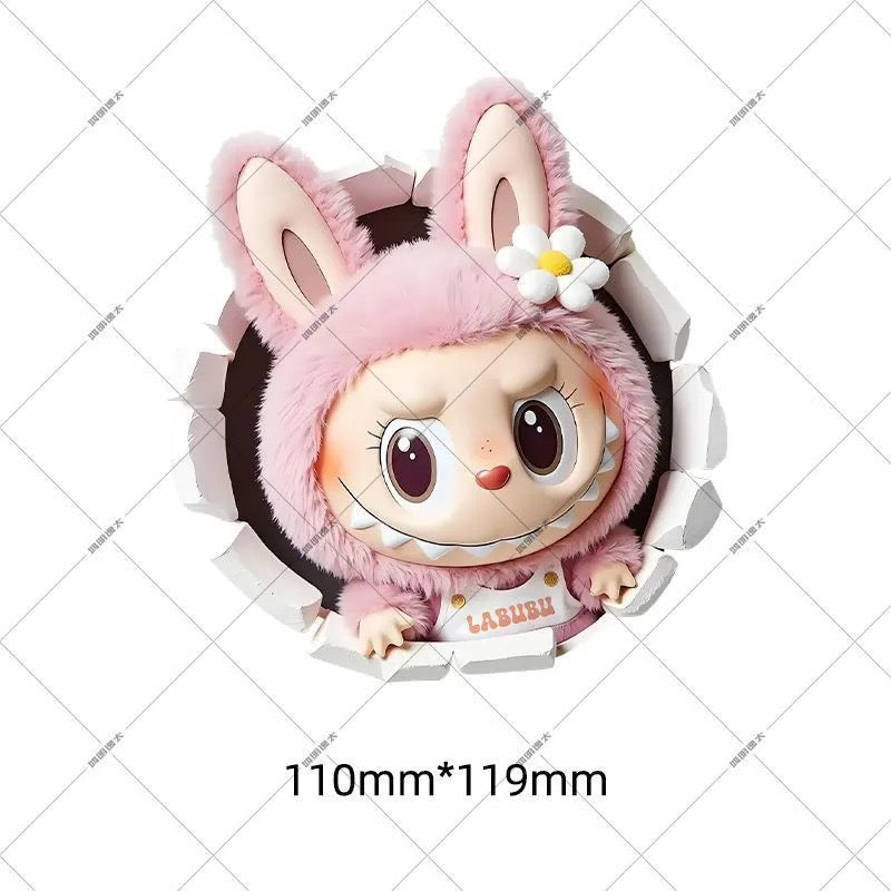 Labubu Car Sticker -- 3